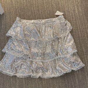 Sequin skirt